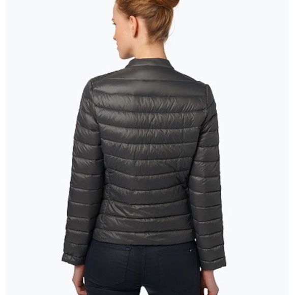 Marie Lund Copenhagen Ultra-Light Down Jacket – Anthracite Gray Sz Small - Picture 2 of 16